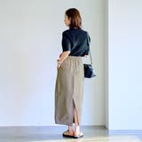 【RONEL】ダブルクロスタックスカート | coen【women】 | 詳細画像7