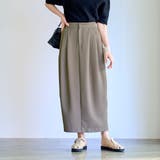 OLIVE | 【RONEL】ダブルクロスタックスカート | coen【women】