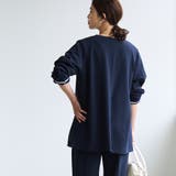 §【RONEL】ジョーゼットノーカラージャケット(セットアップ対応可能) | coen【women】 | 詳細画像18