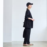 §【RONEL】ジョーゼットノーカラージャケット(セットアップ対応可能) | coen【women】 | 詳細画像8