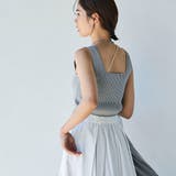 【RONEL】2WAYリブニットタンクトップ | coen【women】 | 詳細画像5