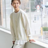 OFF WHITE | 【RONEL】 Vネックカーディガン | coen【women】