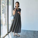 【RONEL】シャーリング2WAYロングワンピース | coen【women】 | 詳細画像10