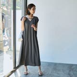 【RONEL】シャーリング2WAYロングワンピース | coen【women】 | 詳細画像13