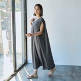 DK.GRAY | 【RONEL】シャーリング2WAYロングワンピース | coen【women】
