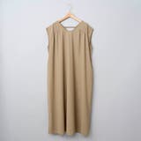BEIGE | 【RONEL】シャーリング2WAYロングワンピース | coen【women】