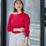 【RONEL】ハイツイストコットンニット | coen【women】 | 詳細画像5 