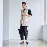 European Flax ジレ | coen【women】 | 詳細画像12 