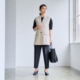 European Flax ジレ | coen【women】 | 詳細画像13 