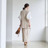 European Flax ナロースカート | coen【women】 | 詳細画像11