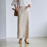 European Flax ナロースカート | coen【women】 | 詳細画像6