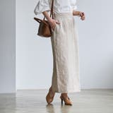 BEIGE | European Flax ナロースカート | coen【women】