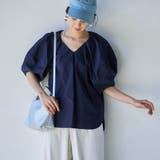 【RONEL】タックショルダーブラウス | coen【women】 | 詳細画像14