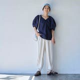 【RONEL】タックショルダーブラウス | coen【women】 | 詳細画像19