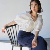 【RONEL】タックショルダーブラウス | coen【women】 | 詳細画像2