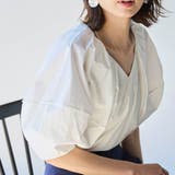 【RONEL】タックショルダーブラウス | coen【women】 | 詳細画像4
