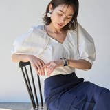 WHITE | 【RONEL】タックショルダーブラウス | coen【women】