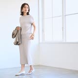 【RONEL】タックプリーツフレンチスリーブニット(セットアップ対応可能) | coen【women】 | 詳細画像10
