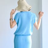 【RONEL】タックプリーツフレンチスリーブニット(セットアップ対応可能) | coen【women】 | 詳細画像15