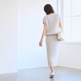 【RONEL】タックプリーツフレンチスリーブニット(セットアップ対応可能) | coen【women】 | 詳細画像8