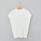 OFF WHITE | 【RONEL】タックプリーツフレンチスリーブニット(セットアップ対応可能) | coen【women】