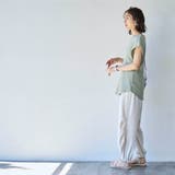 【RONEL】タックワッフルフレンチスリーブカットソー | coen【women】 | 詳細画像17