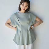 【RONEL】タックワッフルフレンチスリーブカットソー | coen【women】 | 詳細画像19