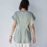 【RONEL】タックワッフルフレンチスリーブカットソー | coen【women】 | 詳細画像21