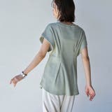 【RONEL】タックワッフルフレンチスリーブカットソー | coen【women】 | 詳細画像22