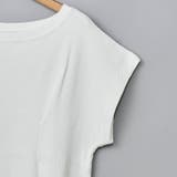 【RONEL】タックワッフルフレンチスリーブカットソー | coen【women】 | 詳細画像27