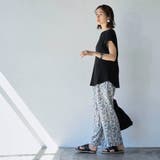 【RONEL】タックワッフルフレンチスリーブカットソー | coen【women】 | 詳細画像5