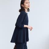 §【RONEL】ジョーゼットペプラムブラウス(セットアップ対応可能) | coen【women】 | 詳細画像16 