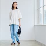 §【RONEL】ジョーゼットペプラムブラウス(セットアップ対応可能) | coen【women】 | 詳細画像30 