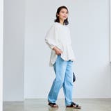 §【RONEL】ジョーゼットペプラムブラウス(セットアップ対応可能) | coen【women】 | 詳細画像35 