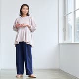 §【RONEL】ジョーゼットペプラムブラウス(セットアップ対応可能) | coen【women】 | 詳細画像6 