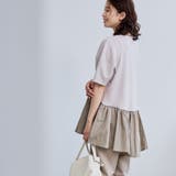 【RONEL】クリアポンチ異素材ドッキングペプラムカットソー | coen【women】 | 詳細画像23