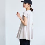 【RONEL】クリアスムースペプラムフレンチスリーブカットソー | coen【women】 | 詳細画像10