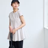 【RONEL】クリアスムースペプラムフレンチスリーブカットソー | coen【women】 | 詳細画像13