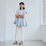 【RONEL】クリアスムースペプラムフレンチスリーブカットソー | coen【women】 | 詳細画像29