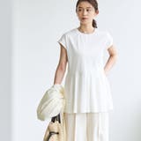 【RONEL】クリアスムースペプラムフレンチスリーブカットソー | coen【women】 | 詳細画像6