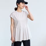 【RONEL】クリアスムースペプラムフレンチスリーブカットソー | coen【women】 | 詳細画像8