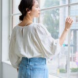 【RONEL】クリアスムースボリュームスリーブカットソー | coen【women】 | 詳細画像2