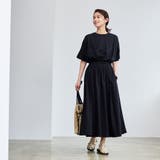 【RONEL】クリアスムースギャザーワンピース | coen【women】 | 詳細画像3