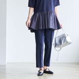 NAVY | マイシルエットスティックパンツ | coen【women】