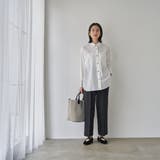 マイシルエットワイドパンツ | coen【women】 | 詳細画像10