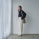 マイシルエットワイドパンツ | coen【women】 | 詳細画像7