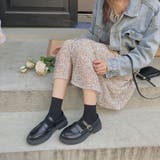 ローファー 通学靴 ストラップシューズ レトロ くつ レディース | coko.tokyo | 詳細画像11 