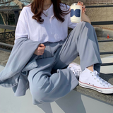 セットアップ 2点セット ジャケット ワイド タック パンツ 韓国 | coko.tokyo | 詳細画像6 