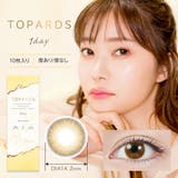 ハニーアンバー | TOPARDS 1day(度なし/度あり)10枚入り | SHOPLIST カラコン専門店