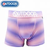 メンズ ボクサーパンツ グラデーション パープル 下着 前閉じ OUTDOOR | COMPLETE | 詳細画像1 